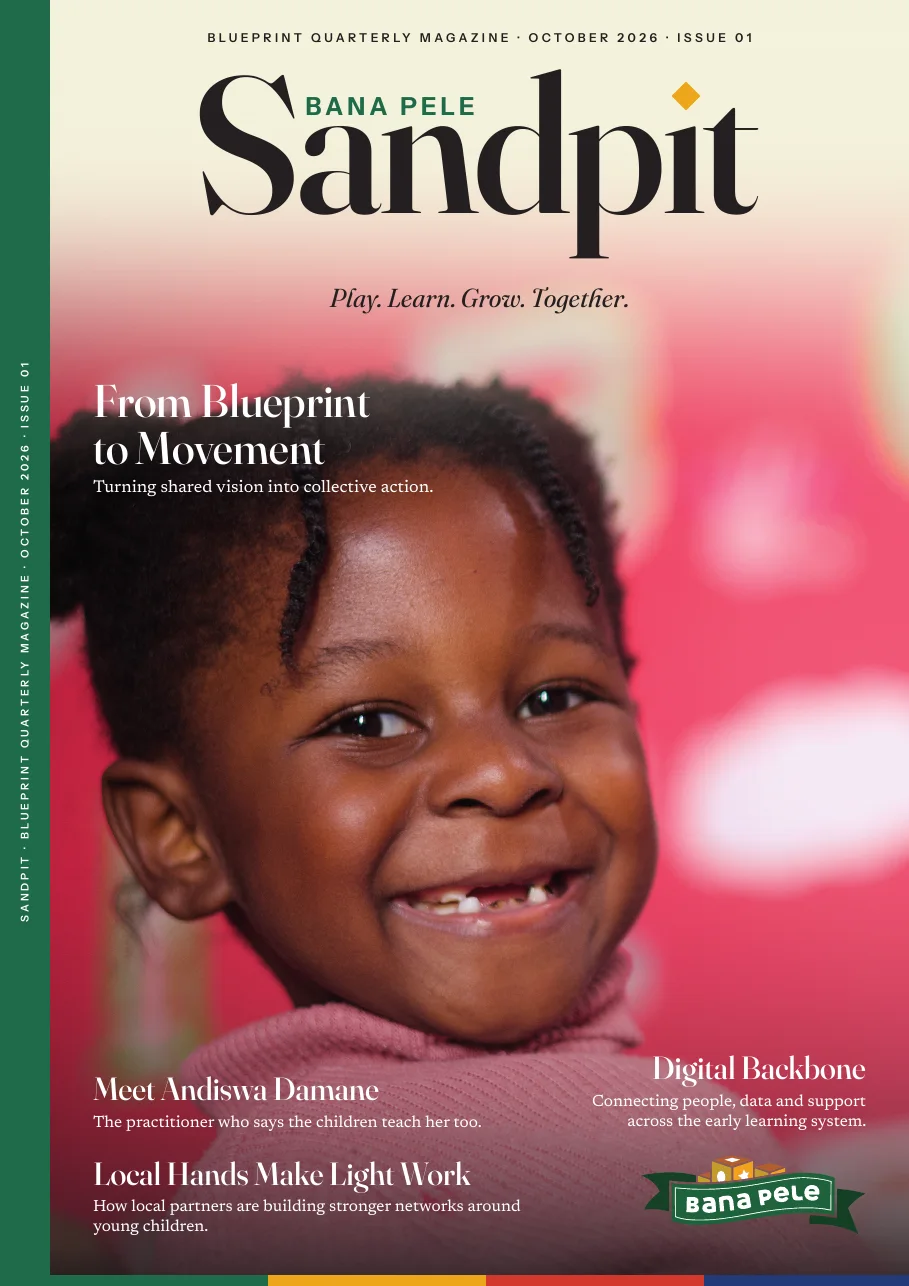 The printed cover of Sandpit Issue 01